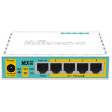 Маршрутизатор MikroTik hEX PoE Lite RB750UPr2